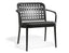822 Lounge Armchair - Upholstered Seat - by TON