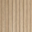 Byron Ribbed Timber Side Table Set of 2 - Natural Oak for Bedroom Living