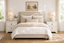 CABOT White 2 Drawer Bedside Table Set of 2- Classic Hamptons Style