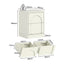 Cranfield Bedside Tables Set of 2 Drawers Dresser Modern Nightstand Bedroom
