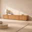 2.2m TV Entertainment Unit - Natural