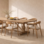 Natural Dining Armchair - Beige (Set of 2)