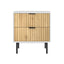 Chelsea 2 Drawer Bedside Table with Dresser for Stylish Bedroom Storage