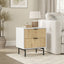 Chelsea 2 Drawer Bedside Table with Dresser for Stylish Bedroom Storage