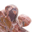 Carved Marble Accent Sculpture - Red Ochre
