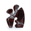 Carved Marble Accent Sculpture - Red Ochre