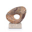 Halo Marble Sculpture - Coffee