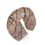Sea Waves Marble Sculpture - Brown