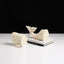 Sandstone Whale Bookend - White