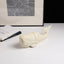 Sandstone Whale Bookend - White