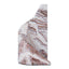 Step Marble Sculpture - Red Ochre