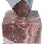 Silver Winged Sculpture - Red Ochre