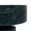 Round Marble Tray - Green