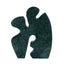 Carved Marble Accent Sculpture - Green