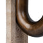 U-Shape Vase - Darkend Bronze