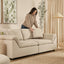Emery 2 Seater Modular Sofa Oat