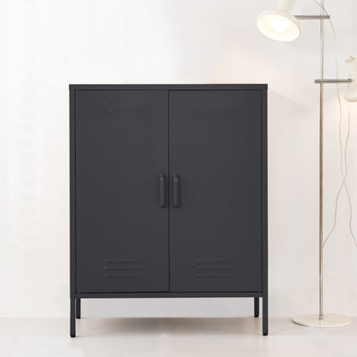 ArtissIn Buffet Sideboard Metal Cabinet - SWEETHEART Charcoal