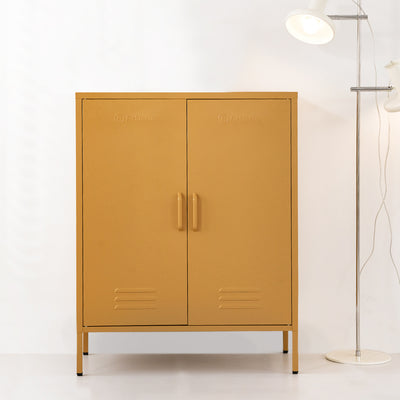 ArtissIn Buffet Sideboard Metal Cabinet - SWEETHEART Yellow