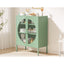 ArtissIn Buffet Sideboard Metal Cabinet - ELSA Green