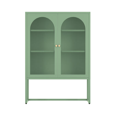 ArtissIn Buffet Sideboard Metal Cabinet - ELMA Green