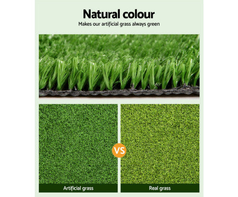 Primeturf Artificial Grass Synthetic 20 SQM Fake Lawn 17mm 1X10M