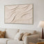 Tide 150 x 100cm Framed Canvas - Natural