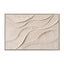 Tide 150 x 100cm Framed Canvas - Natural