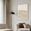80 x 120cm Framed Canvas - Natural