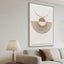 80 x 120cm Framed Canvas - Natural