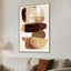 80 x 120cm Framed Canvas - Natural