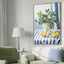 60 x 90cm Framed Canvas - Natural