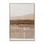 100 x 150cm Framed Canvas - Natural