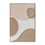 80 x 120cm Framed Canvas - Natural