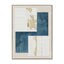 90 x 120cm Framed Canvas - Natural