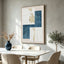 90 x 120cm Framed Canvas - Natural