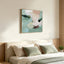 80 x 80cm Framed Canvas - Natural