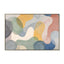 120 x 80cm Framed Canvas - Natural