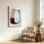60 x 90cm Framed Canvas - Natural