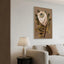 60 x 90cm Framed Canvas - Natural