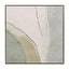 Style A 40 x 40cm Framed Canvas - Natural