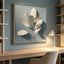 Style B 40 x 40cm Framed Canvas - Natural