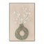 Style B 60 x 90cm Framed Canvas - Natural
