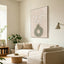 Style B 60 x 90cm Framed Canvas - Natural