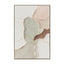 Style B 60 x 90cm Framed Canvas - Natural