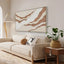 120 x 80cm Framed Canvas - Natural