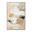 80 x 120cm Framed Canvas - Natural