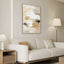 80 x 120cm Framed Canvas - Natural