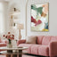 80 x 120cm Framed Canvas - Natural