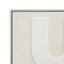 80 x 120cm Framed Canvas - Natural