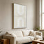 80 x 120cm Framed Canvas - Natural